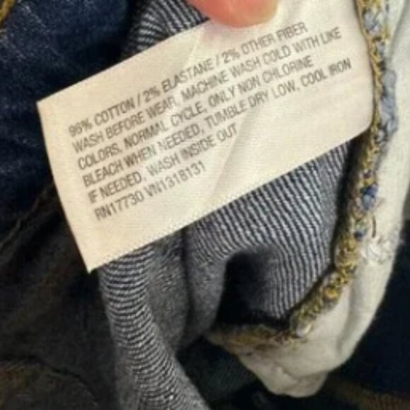 NWT Girls Art Class High Rise Relaxed Taper Distressed Ankle Jeans Size 10 - Picture 5 of 9